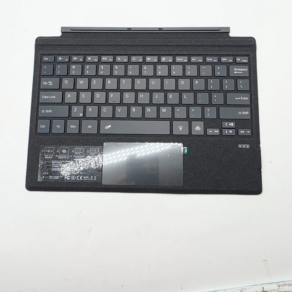 Zoof Wireless Bluetooth Keyboard for Surface Pro 3/4/5/6/7/7+ Charcoal Touchpad